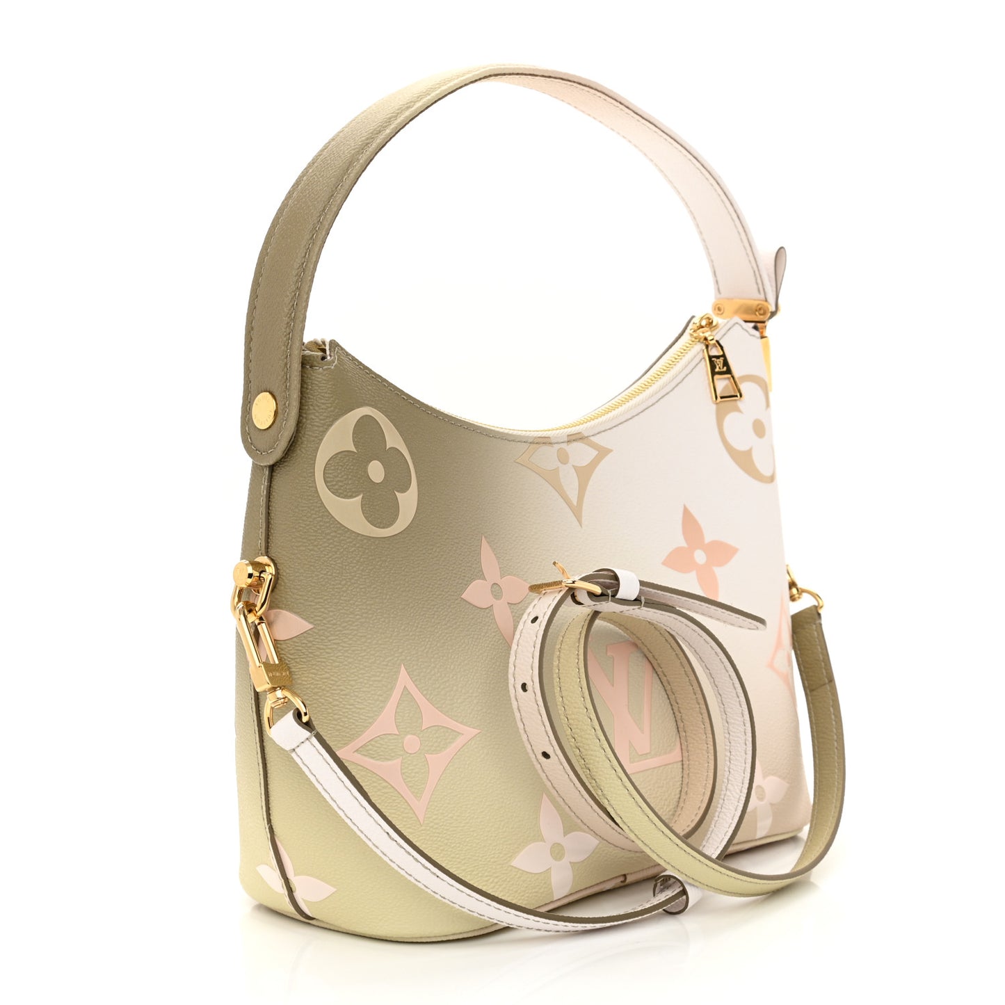 Monogram Giant Spring In The City Marshmallow Hobo Sunset Kaki