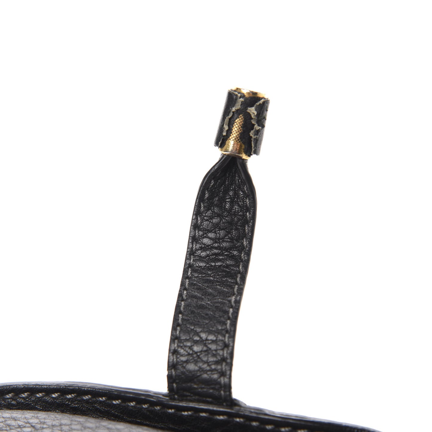Calfskin Mini Marcie Round Crossbody Bag Black