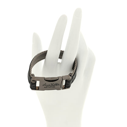Louis Vuitton Monogram LV Fast Clip Eclipse Bracelet 19 2 of 4