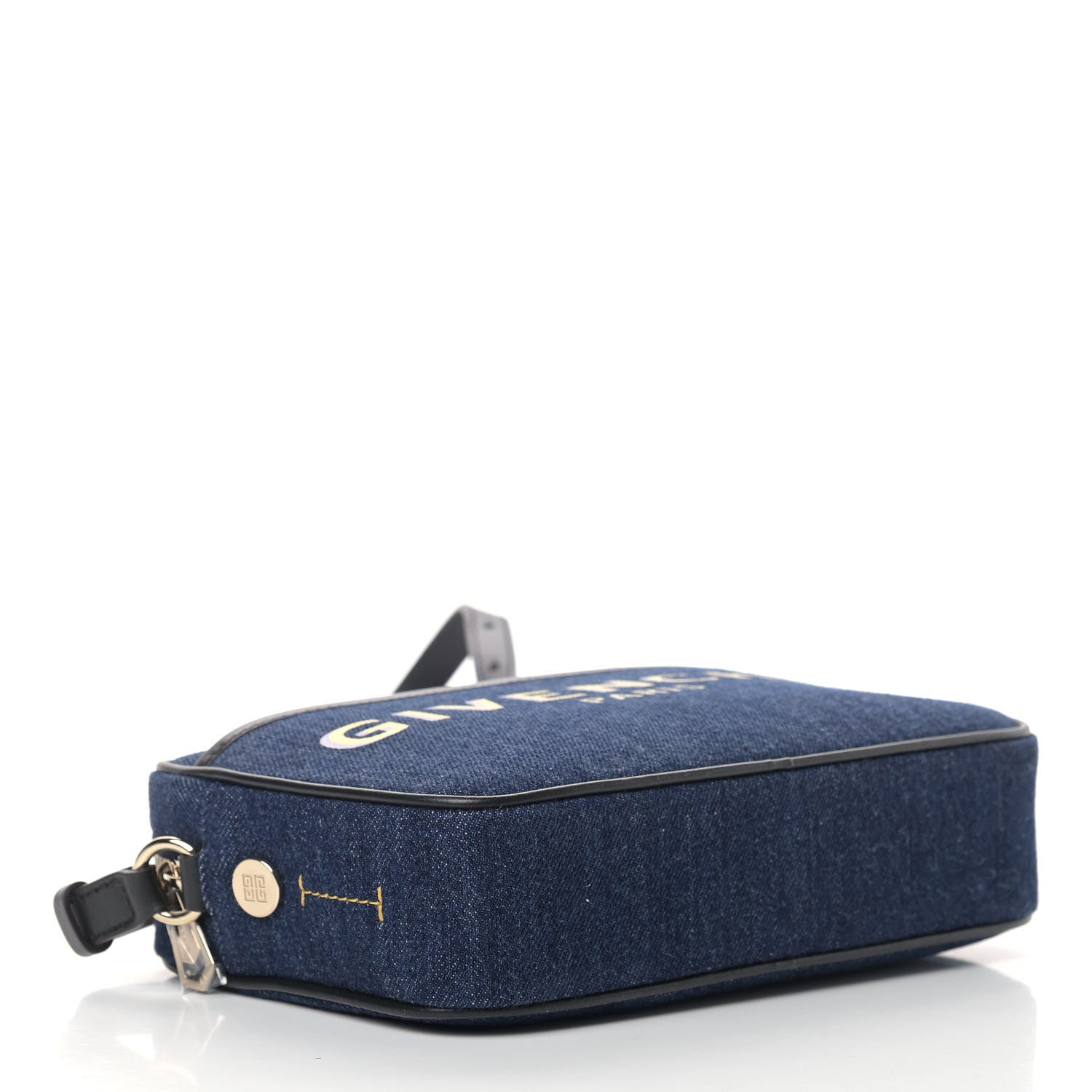 Givenchy Denim Logo Bond Camera Bag Blue 4 of 8