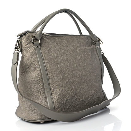 Louis Vuitton Monogram Lambskin Antheia IXIA PM Gris Clair 2 of 10