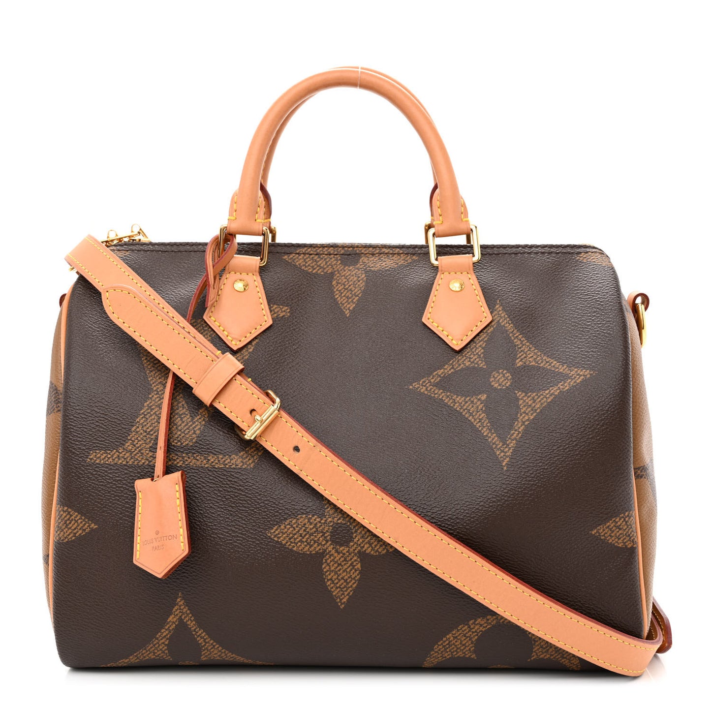 Reverse Monogram Giant Speedy Bandouliere 30