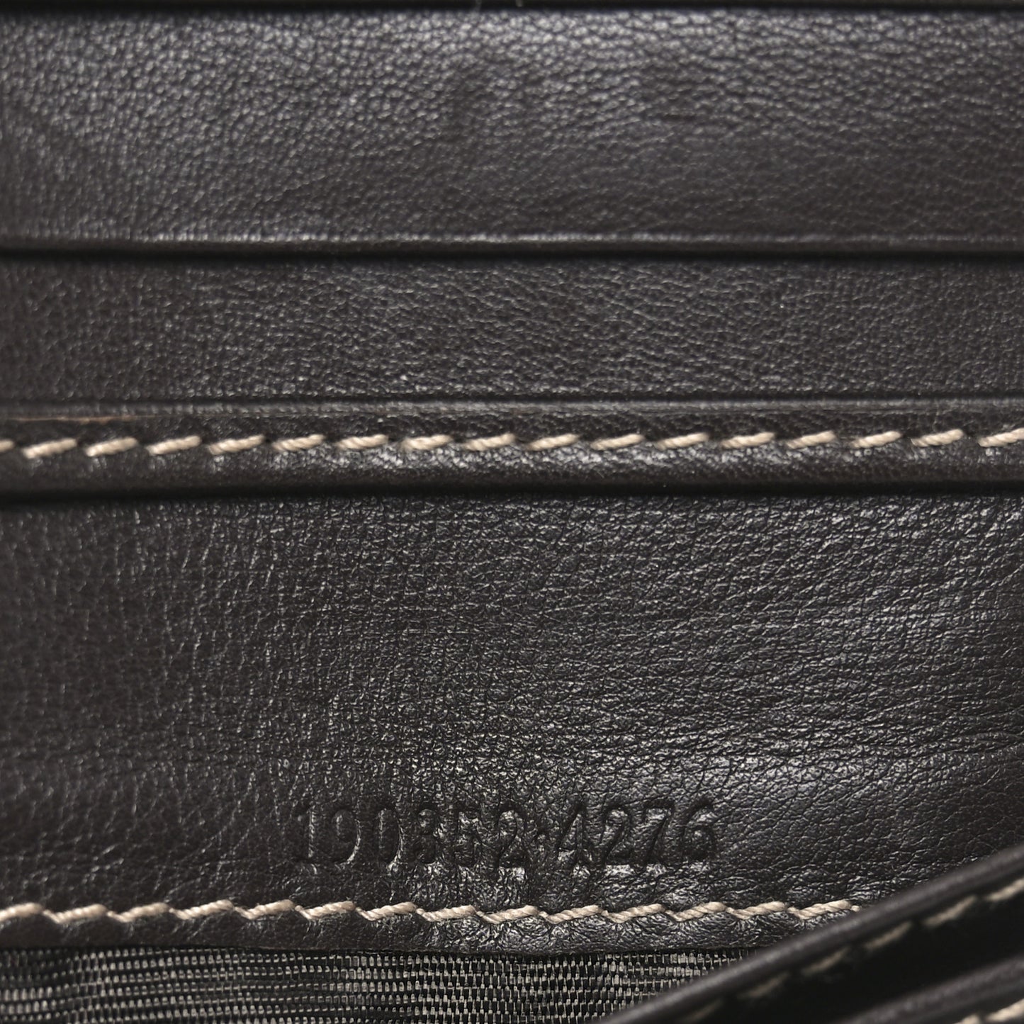 Crystal Monogram Hysteria Wallet Brown