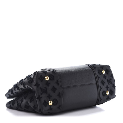 Louis Vuitton Veau Cachemire Tote W PM Black 3 of 9