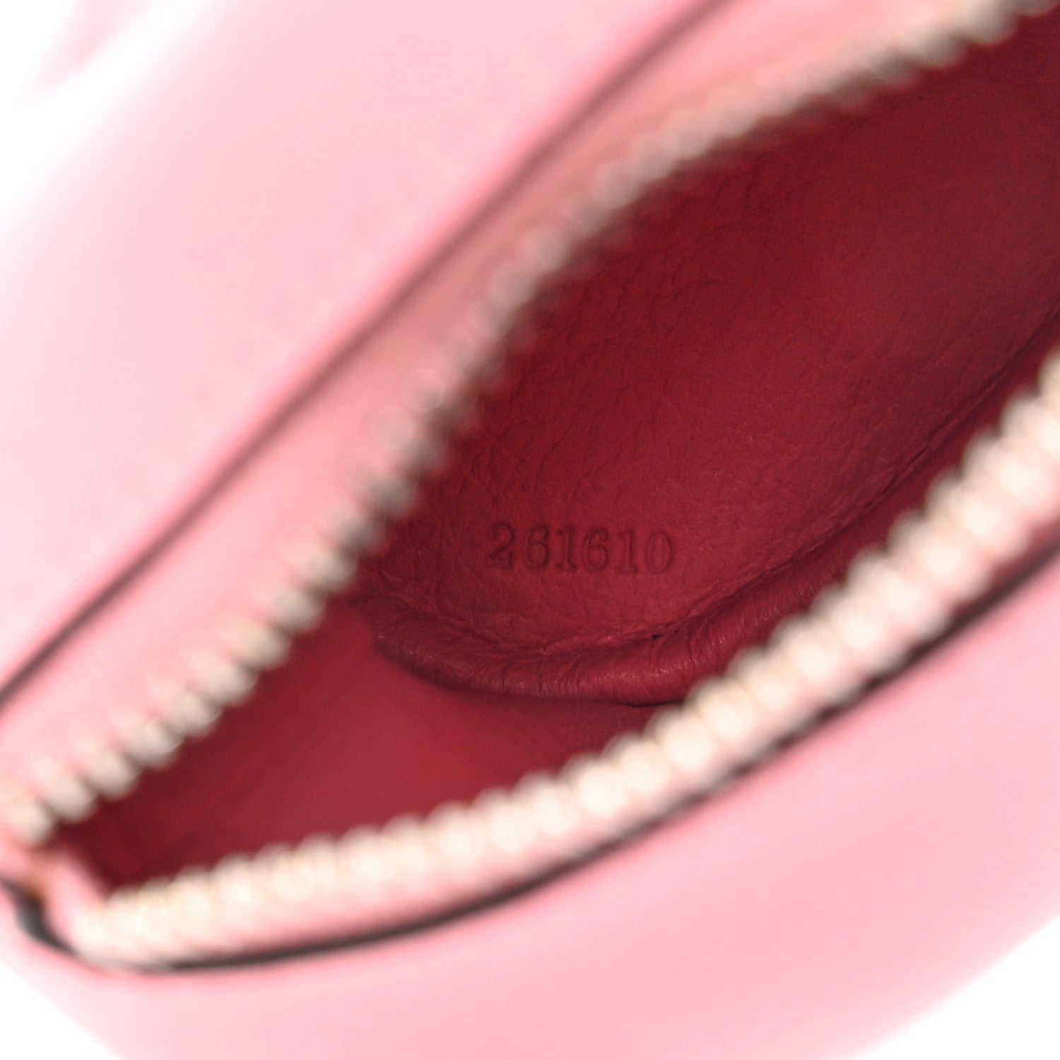Loewe Calfskin Elephant Coin Purse Candy 6 of 6