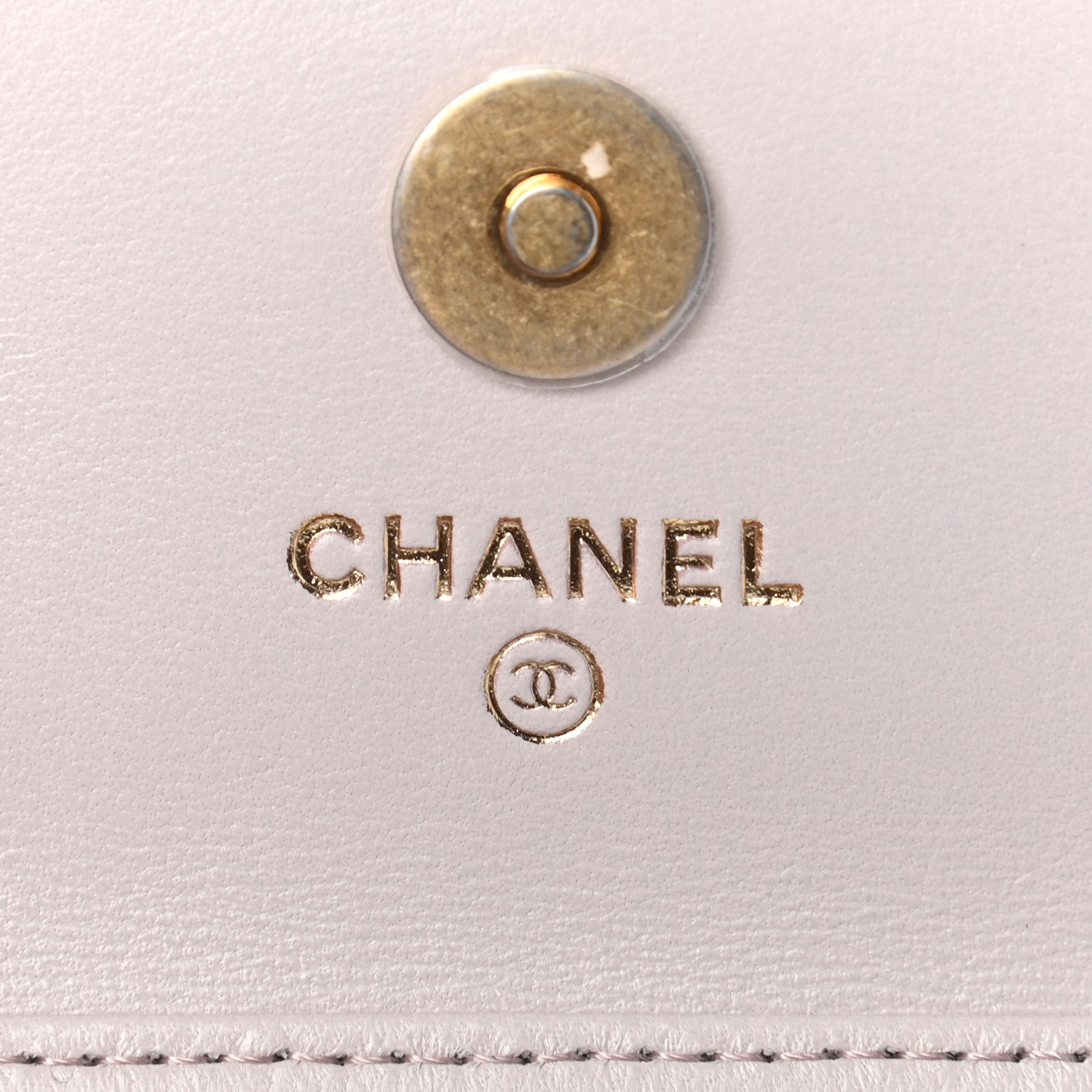 Chanel Lambskin Quilted Pearl Crush Clutch With Chain Light Purple 6 of 7