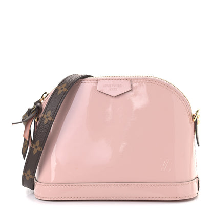 Louis Vuitton Vernis Monogram Alma Mini Rose Ballerine 1 of 9