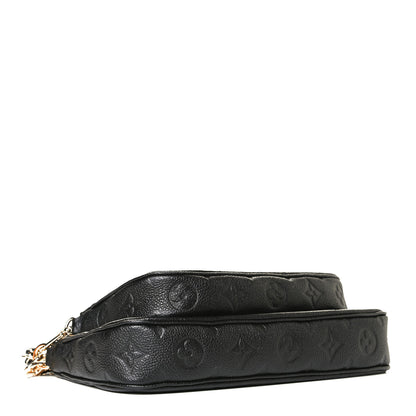 Louis Vuitton Empreinte Monogram Giant Multi Pochette Accessories Black 3 of 11