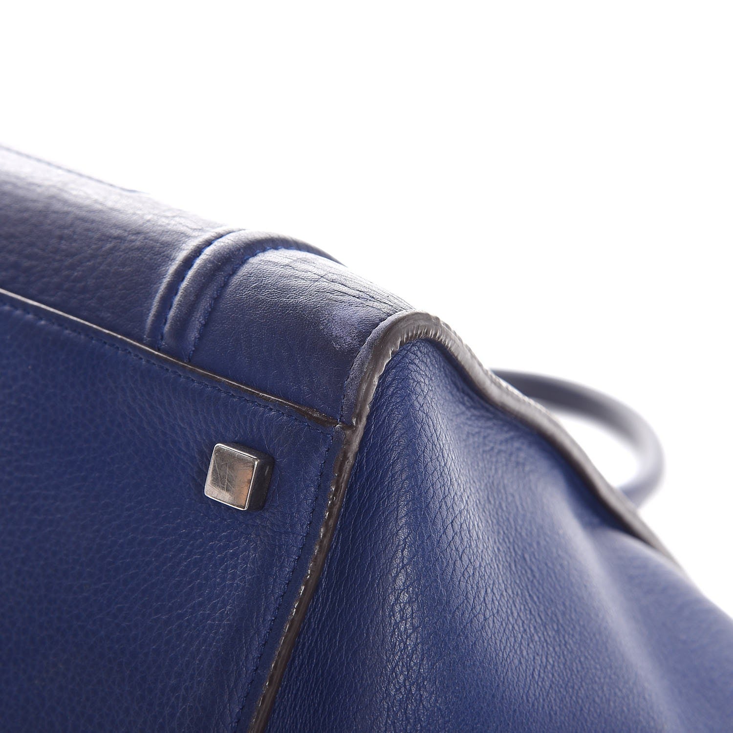 Celine Supple Calfskin Medium Phantom Luggage Indigo 16 of 24