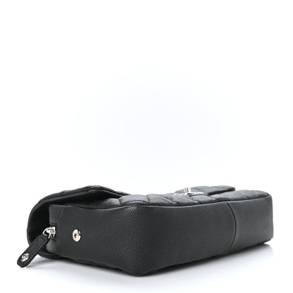 Chanel Caviar Quilted Jumbo Easy Flap Black 4 of 9