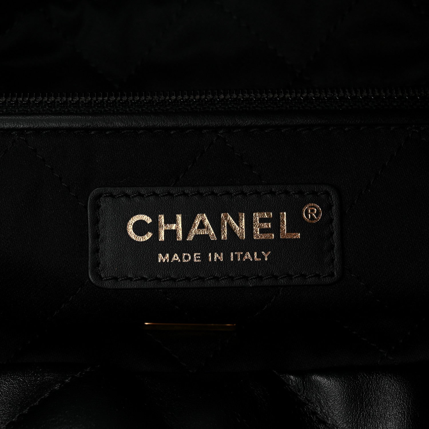 Chanel Shiny Calfskin Quilted Small Chanel 22 Black 13 of 21