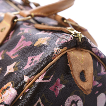 Louis Vuitton Watercolor Aquarelle Speedy 35 Brown 12 of 16