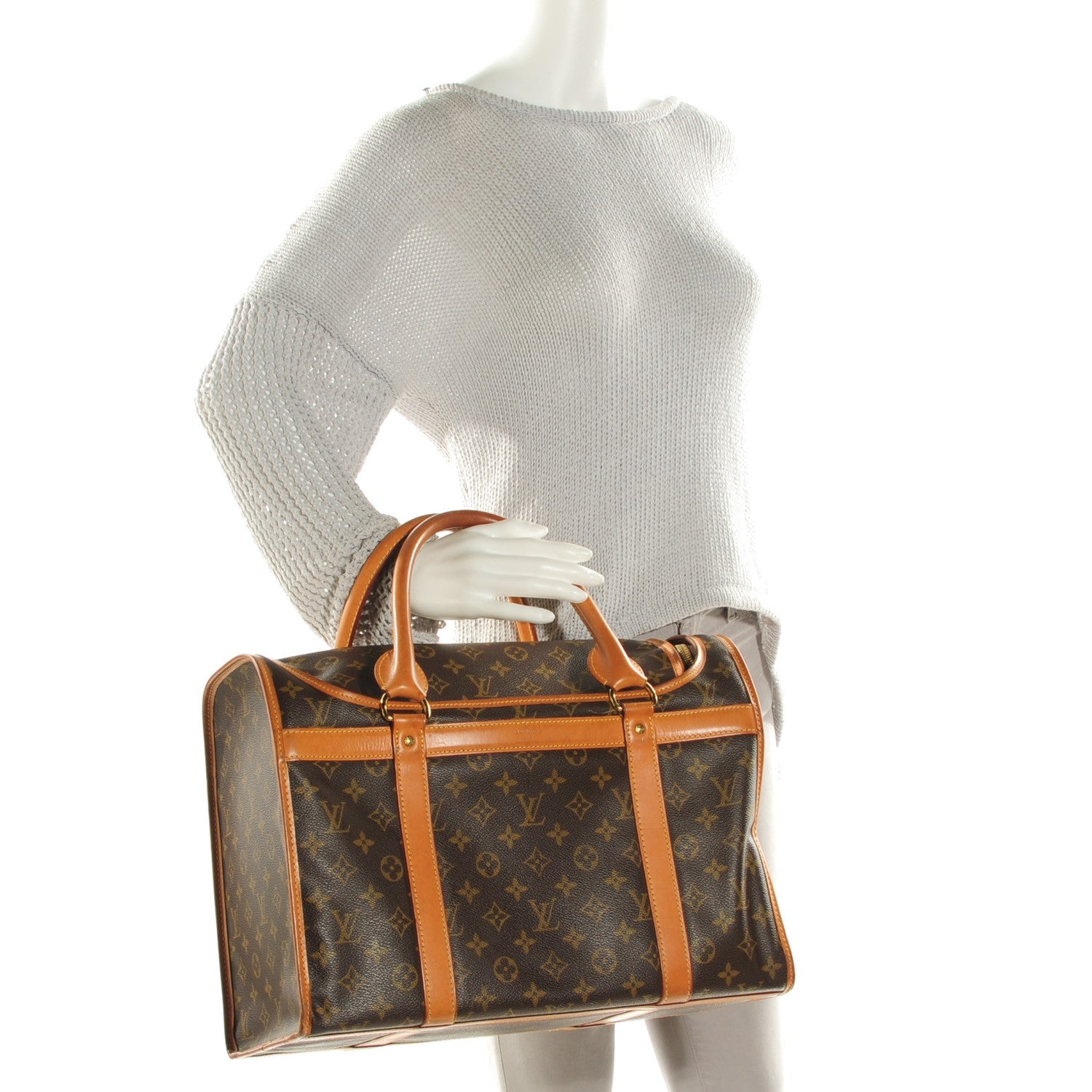 Louis Vuitton Monogram Sac Chien 40 Pet Carrier 3 of 10