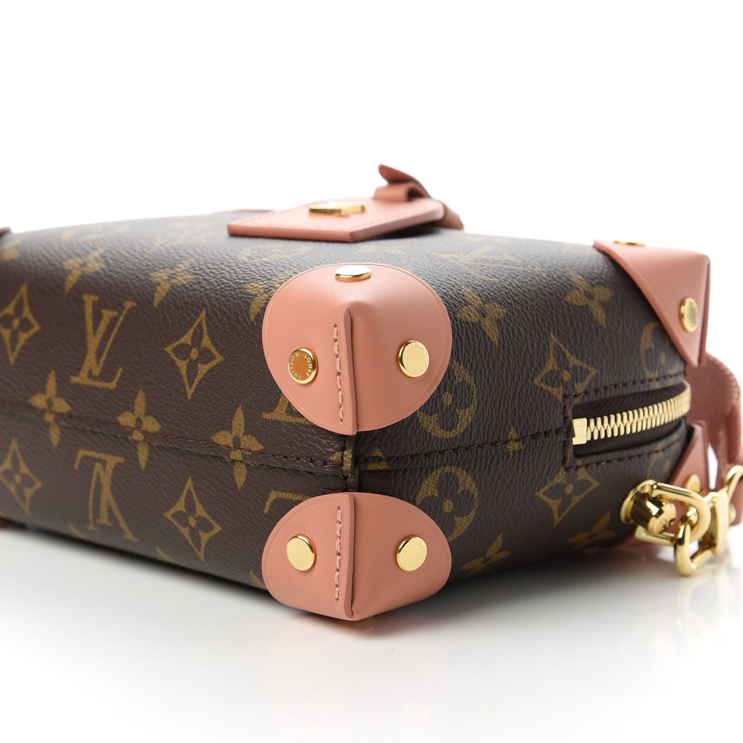 Monogram Petite Malle Souple Peach