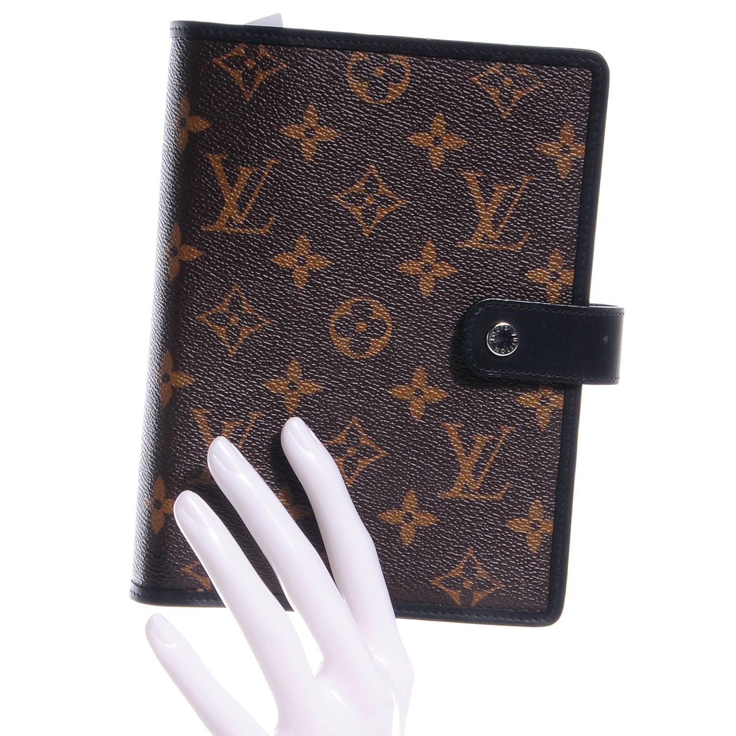 Louis Vuitton Monogram Macassar Medium Ring Agenda 2 of 7