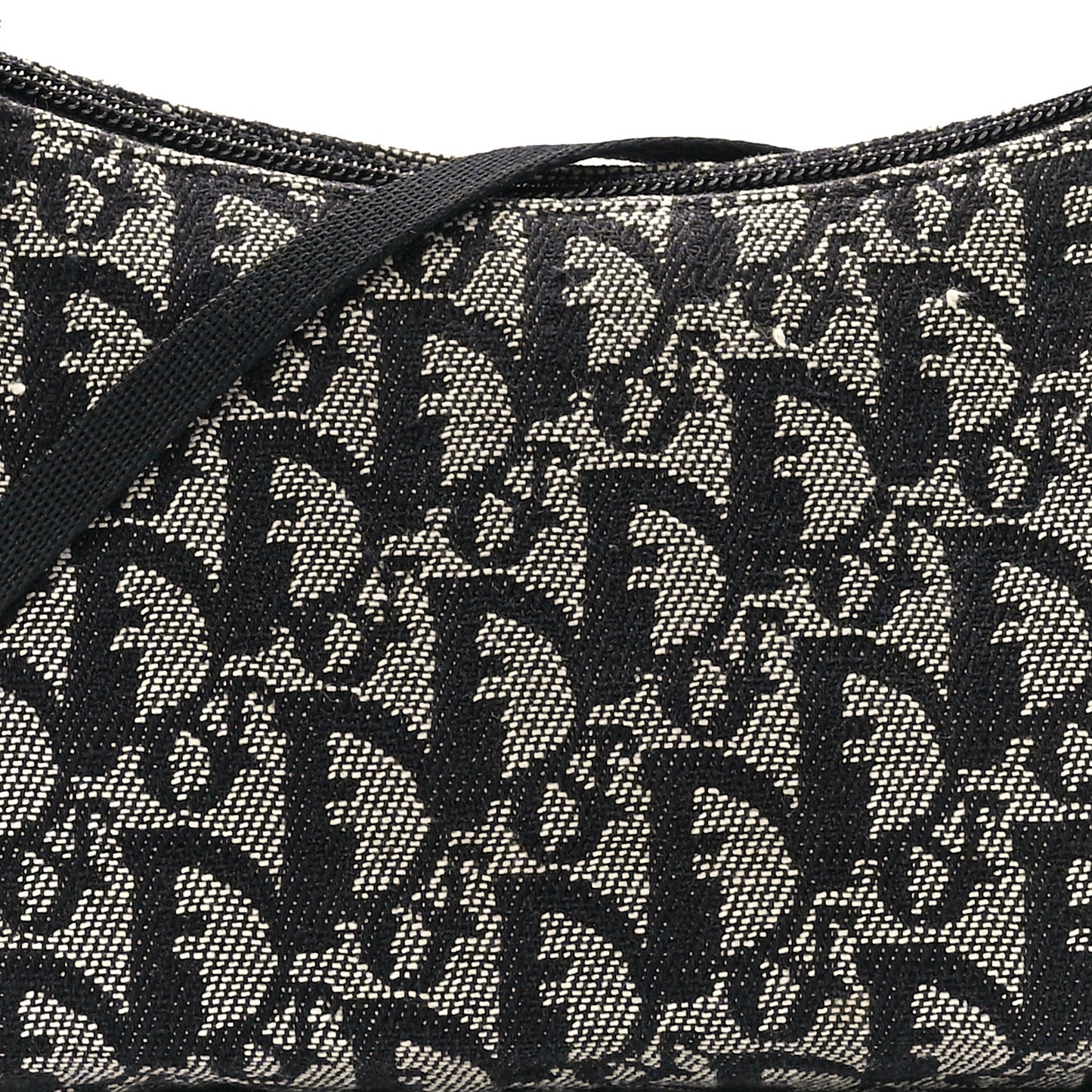 Monogram Shoulder Bag Pochette Black
