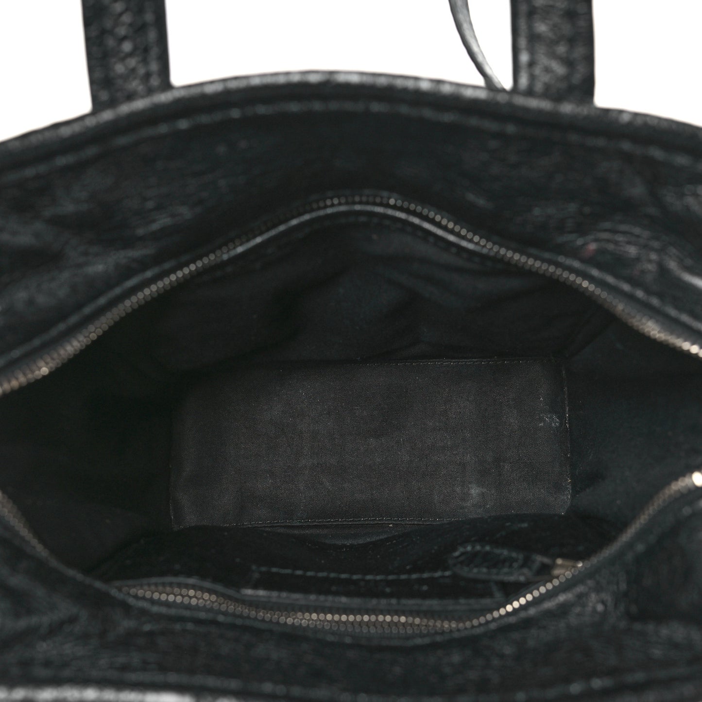 Agneau Small Bazar Shopper Tote Black
