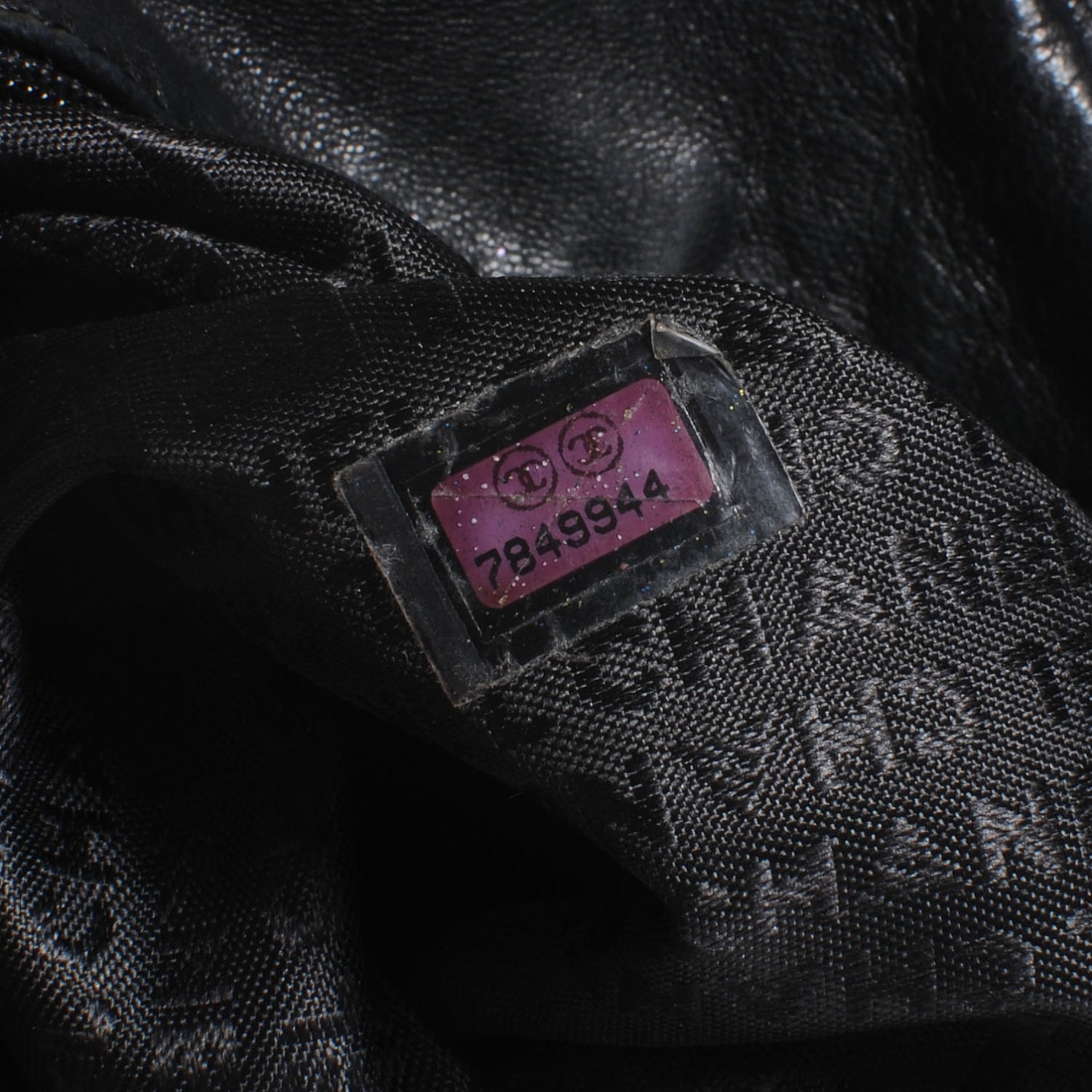 Chanel Lambskin Small Olsen Shoulder Bag Black 7 of 7