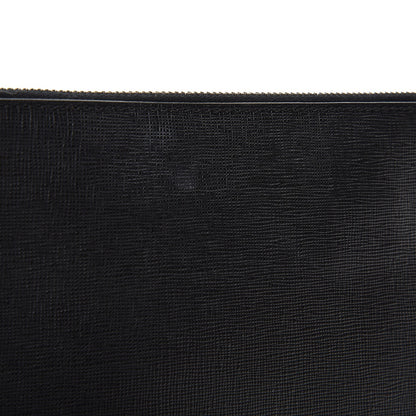 Fendi Vitello Elite Monster Eyes Pouch Black Neon Blue 8 of 8