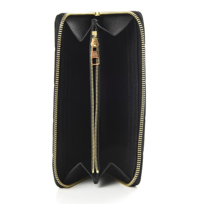 Louis Vuitton Empreinte Clemence Wallet Black 5 of 8