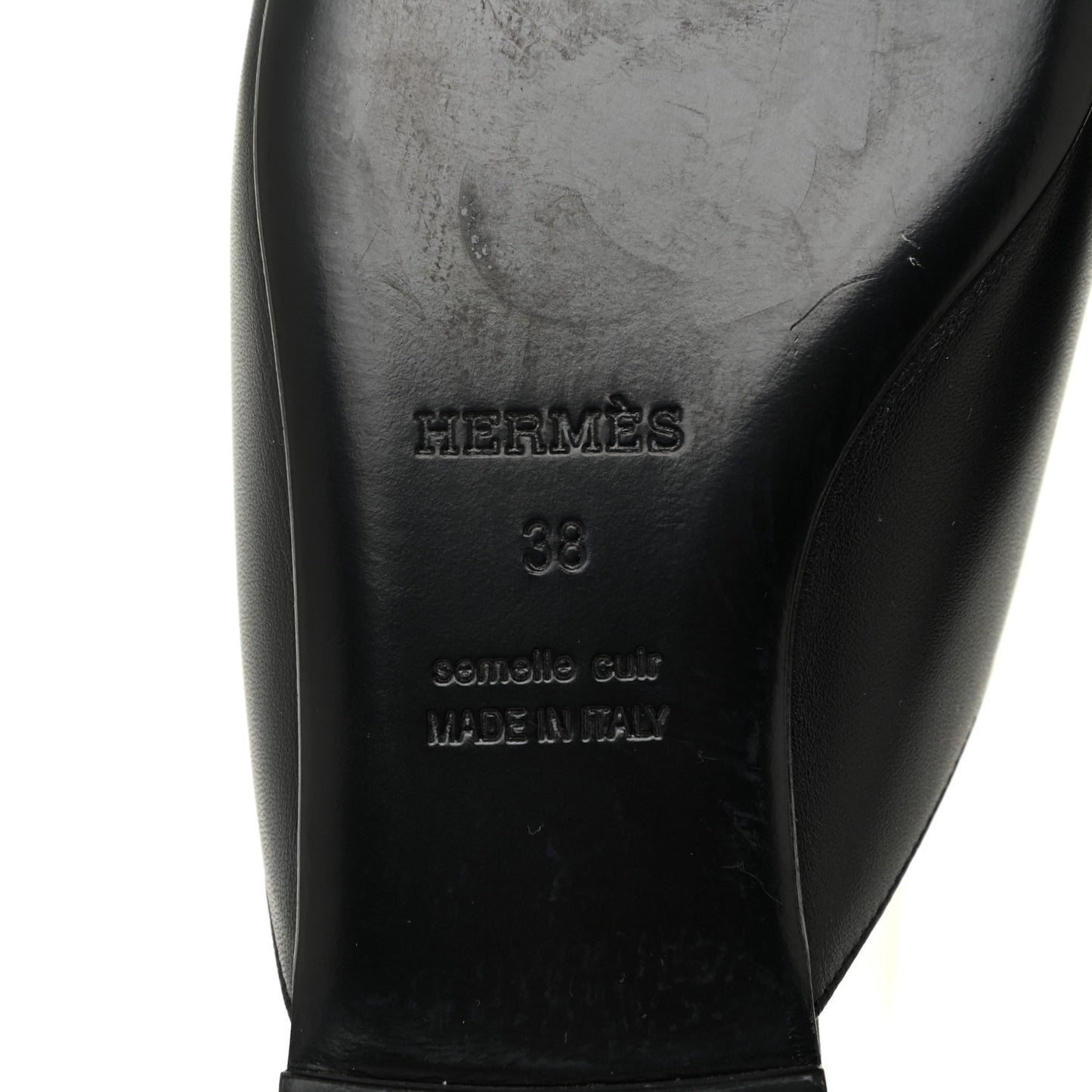 Calfskin Tangeria Mules 38 Black