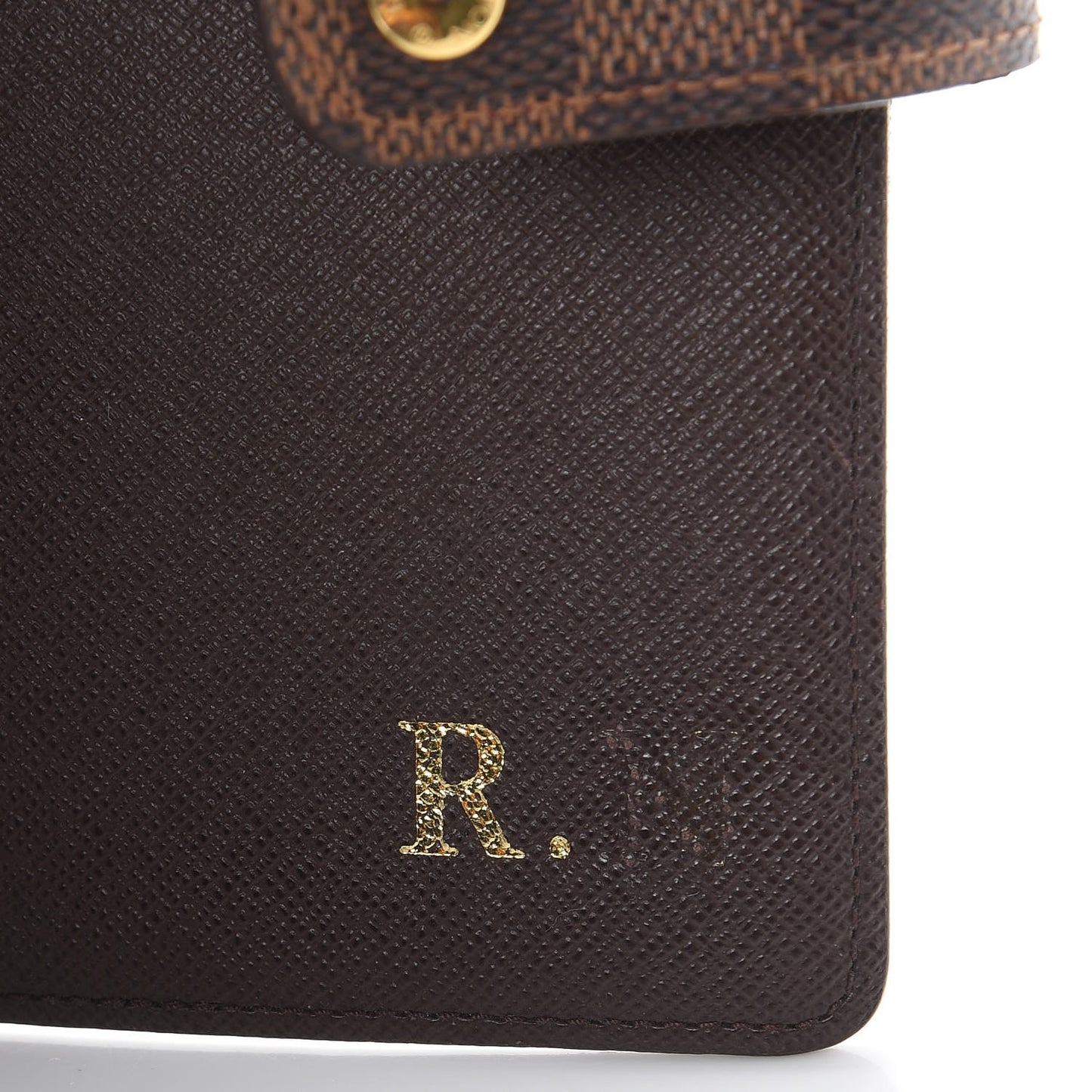 Damier Ebene Medium Ring Agenda Cover