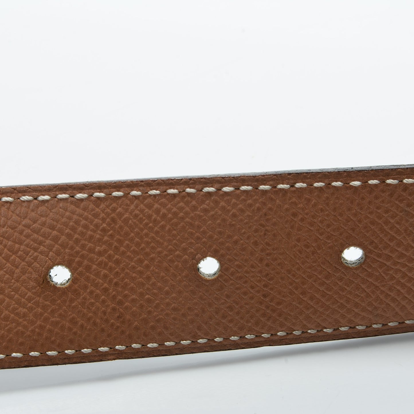 Box Epsom 32mm H Belt 68 Black Gold