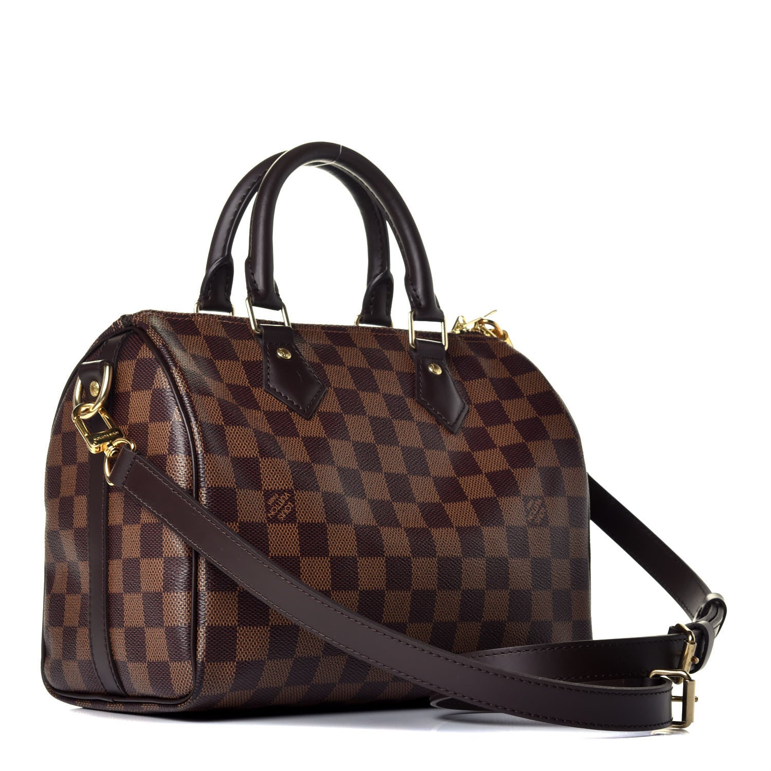 Louis Vuitton Damier Ebene Speedy Bandouliere 25 3 of 9