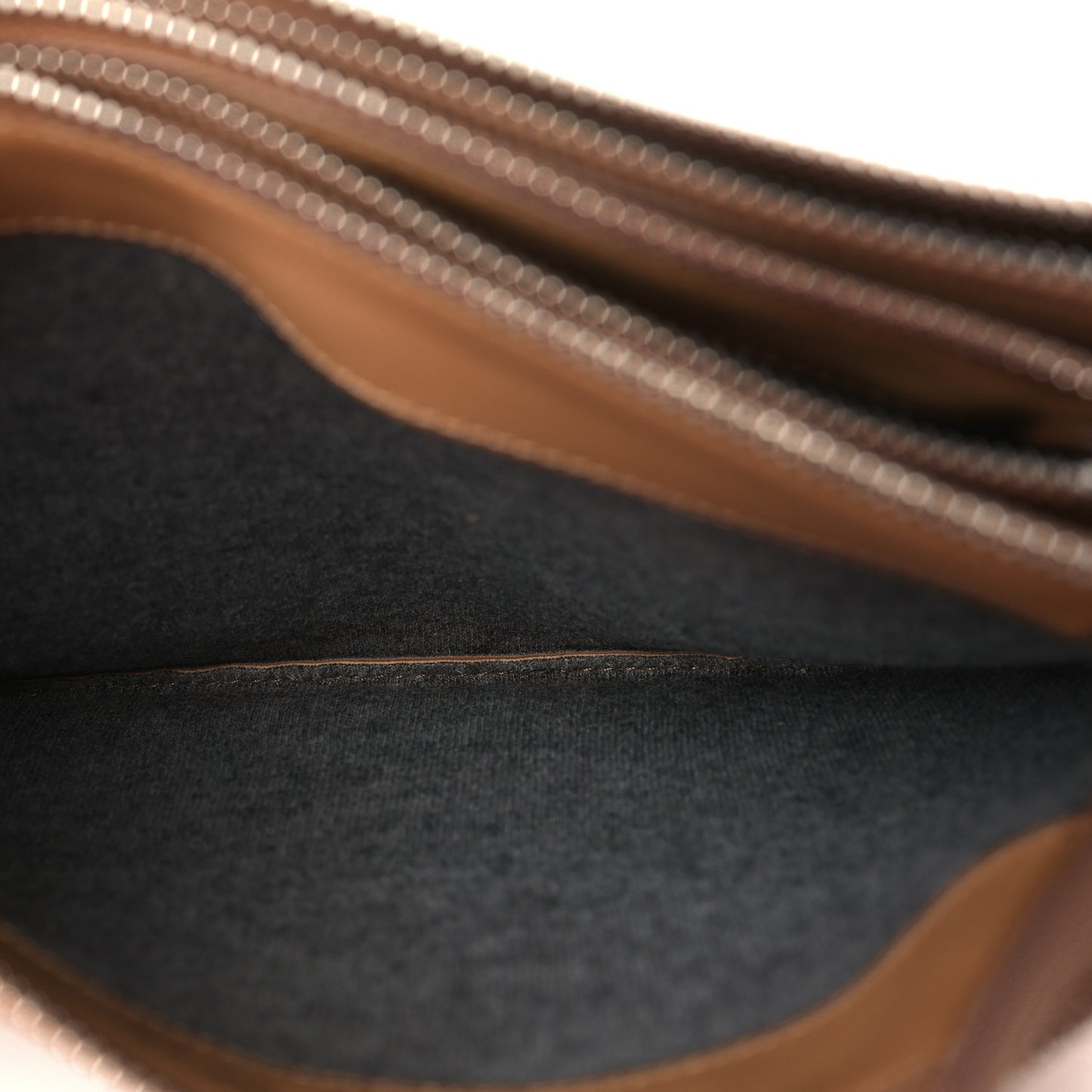Lambskin Large Trio Crossbody Bag Taupe