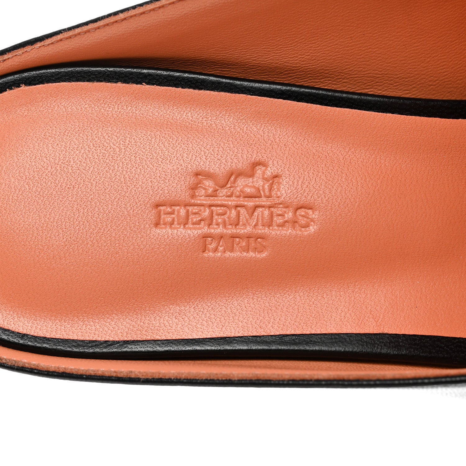 Hermes Goatskin Rivoli Mules 39 Black 7 of 11