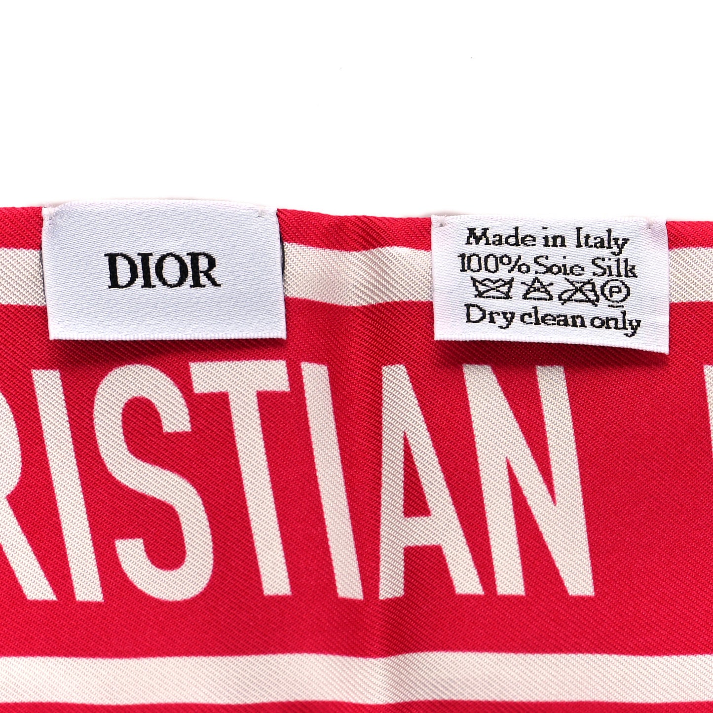 Silk Toile De Jouy Mitzah Scarf Ivory Red