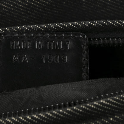 Christian Dior Denim Cannage Medium Lady Dior Black 7 of 10