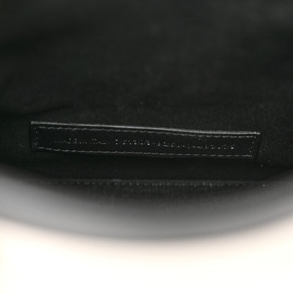 Balenciaga Canvas Calfskin Duty Free Phone Holder Bag Natural Black 7 of 11