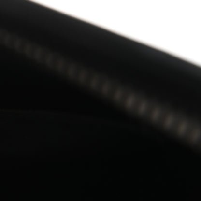 Gucci GG Supreme Monogram Selleria Calfskin Web New Web Cosmetic Case Black 7 of 10