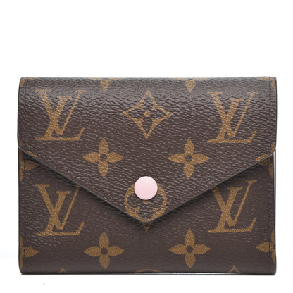 Louis Vuitton Monogram Victorine Wallet Rose Ballerine 1 of 6
