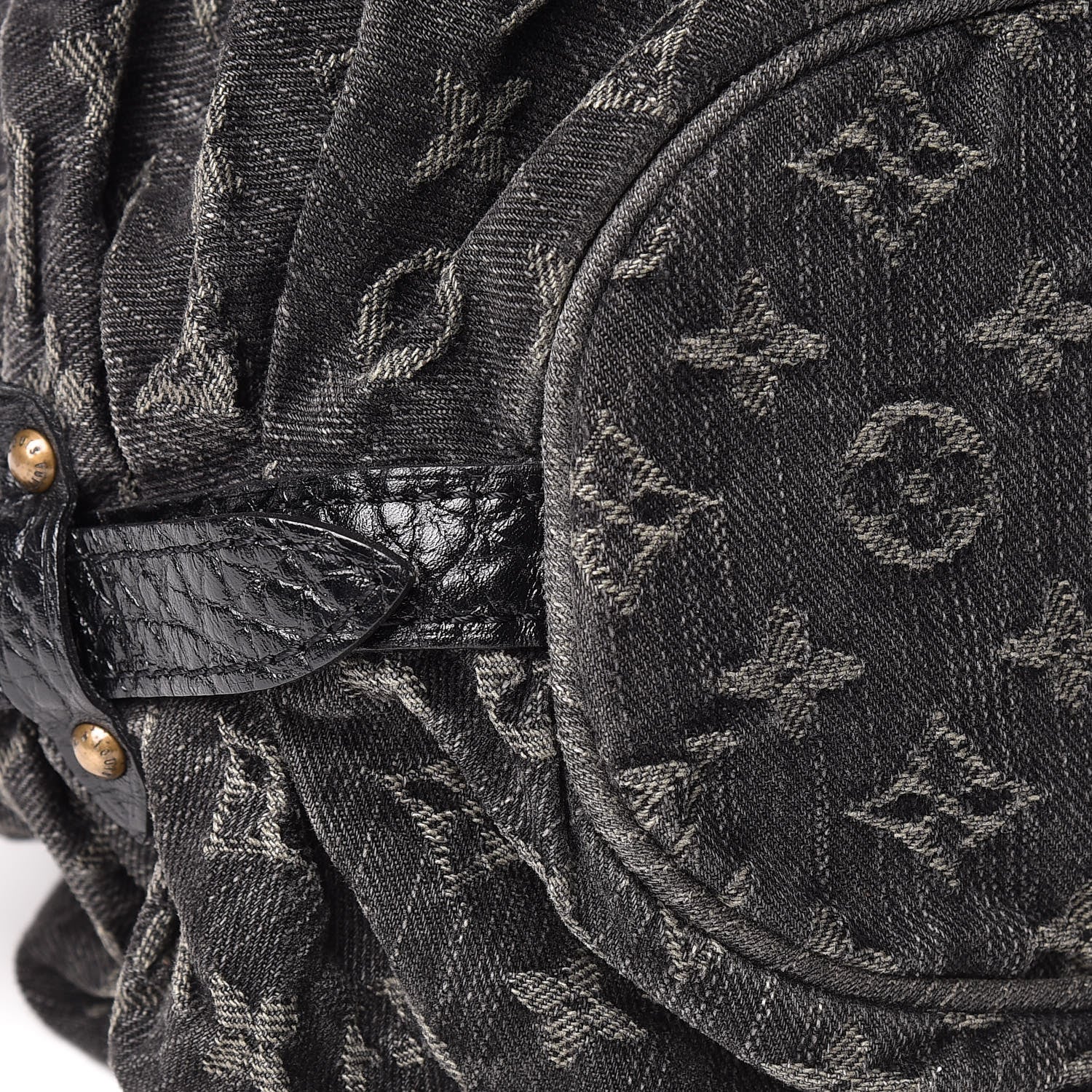 Louis Vuitton Denim Mahina XS Black 9 of 14