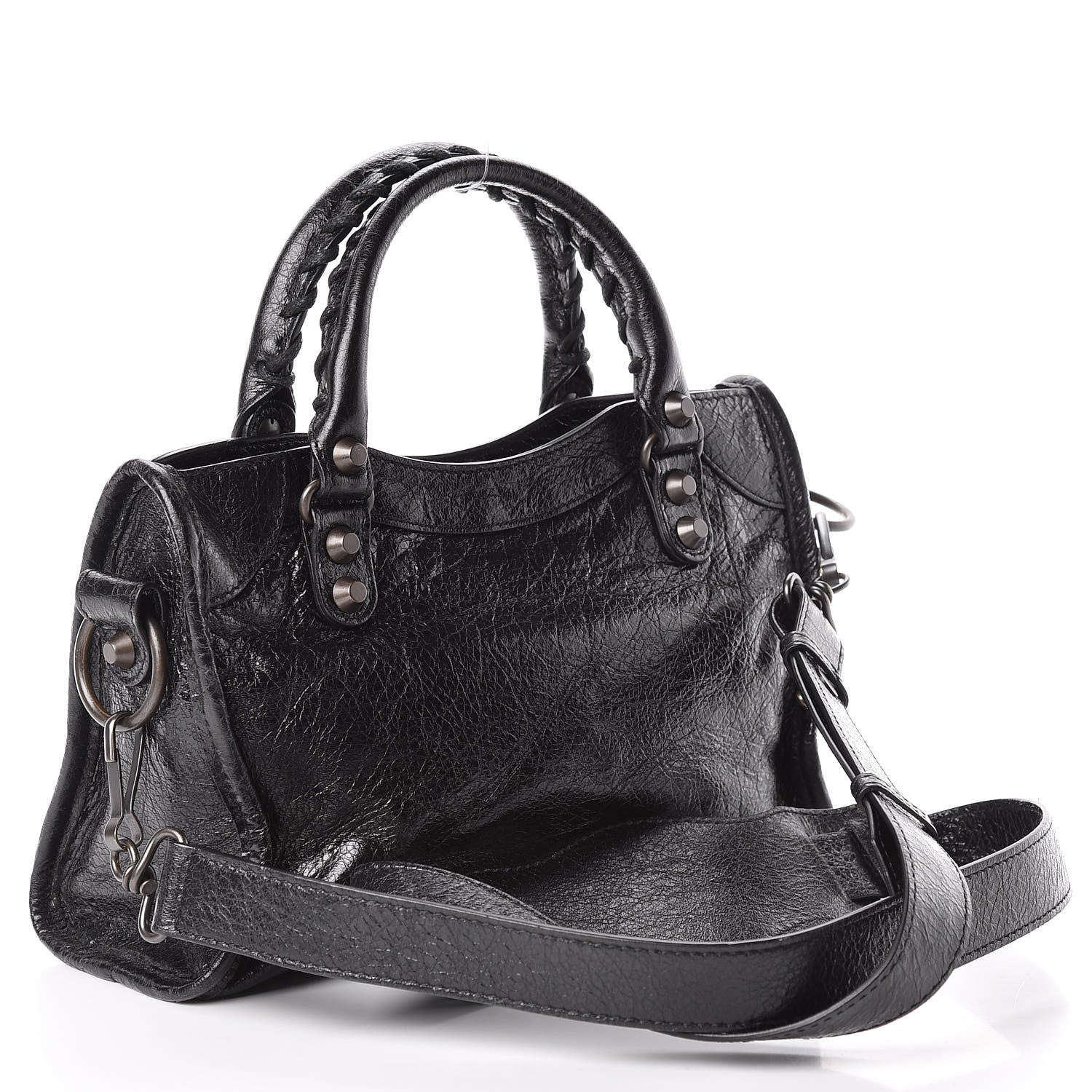 Balenciaga Agneau Classic Hardware Mini City Black 3 of 10