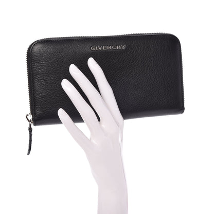 Givenchy Sugar Goatskin Pandora Zip Around Wallet Black 2 of 7