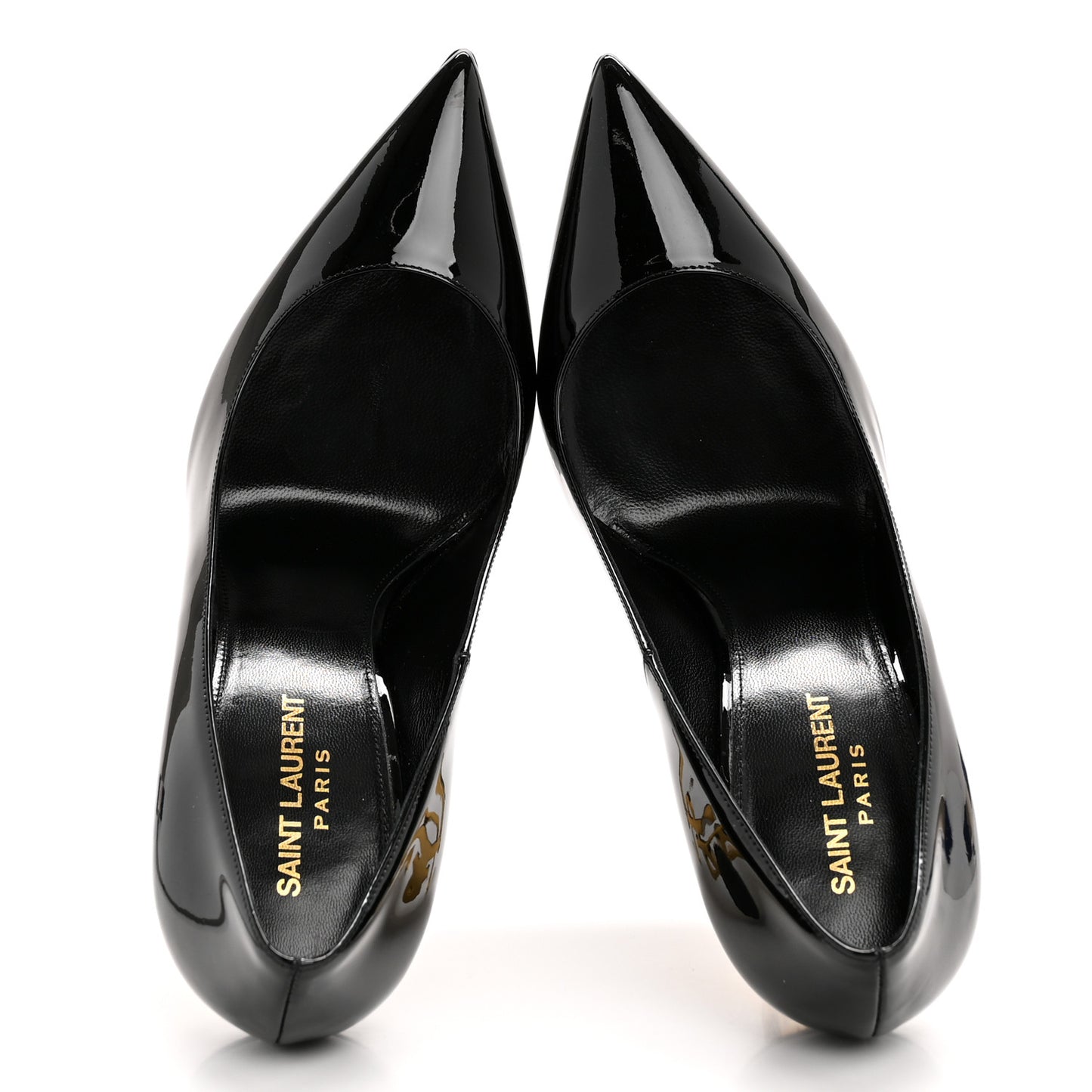 Patent Opyum 110 Pumps 39.5 Black Gold