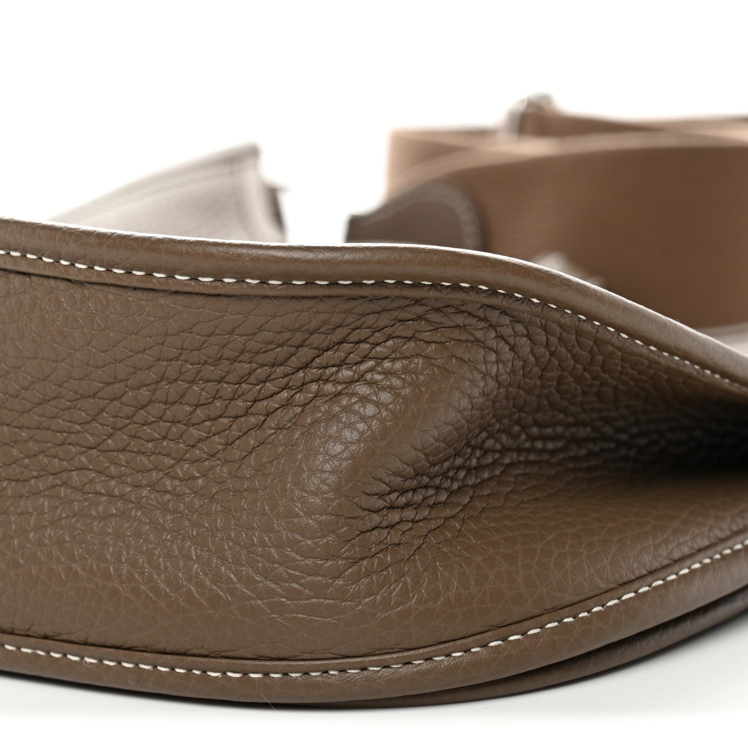 Hermes Taurillon Clemence Evelyne III PM Etoupe 10 of 11