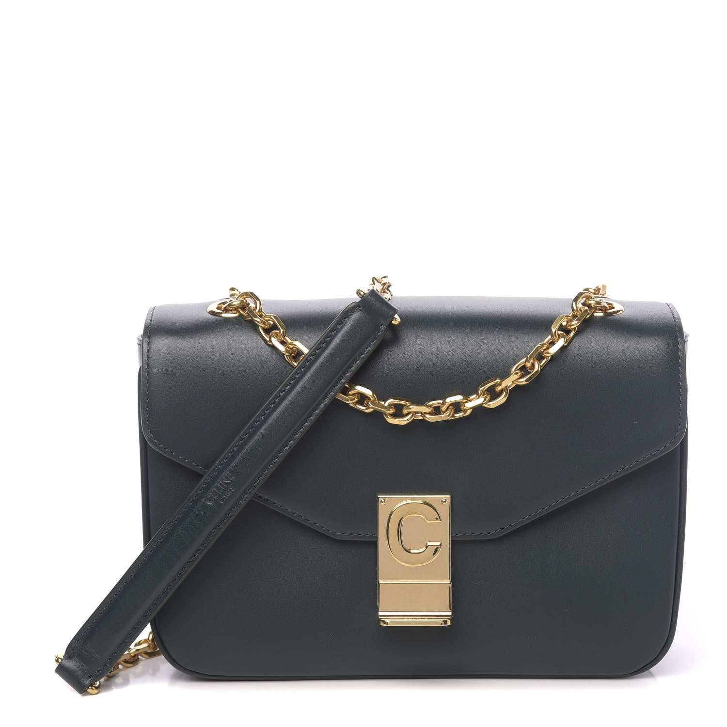 Celine Shiny Calfskin Medium C Bag Amazone 1 of 10