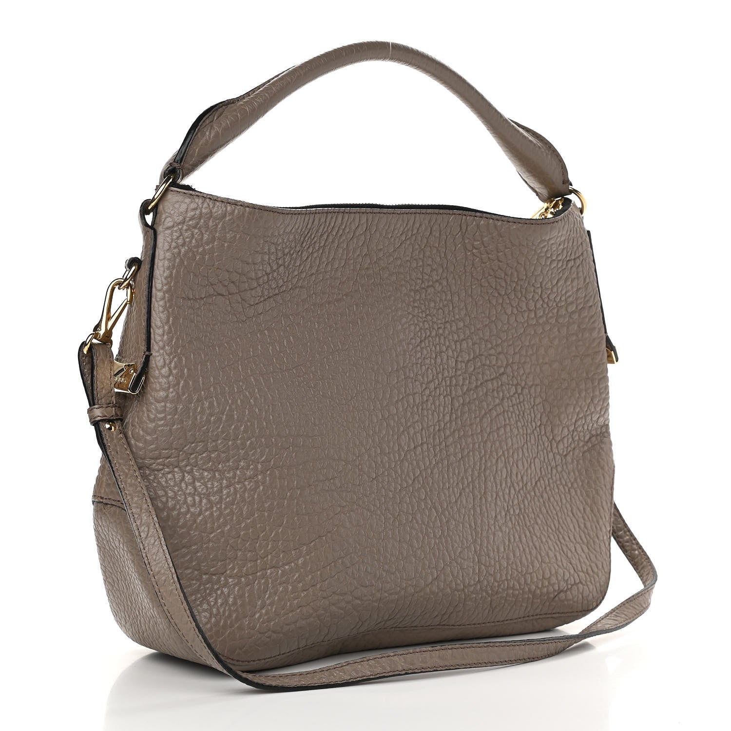 Burberry Heritage Grain Small Ledbury Hobo Pale Taupe 3 of 14