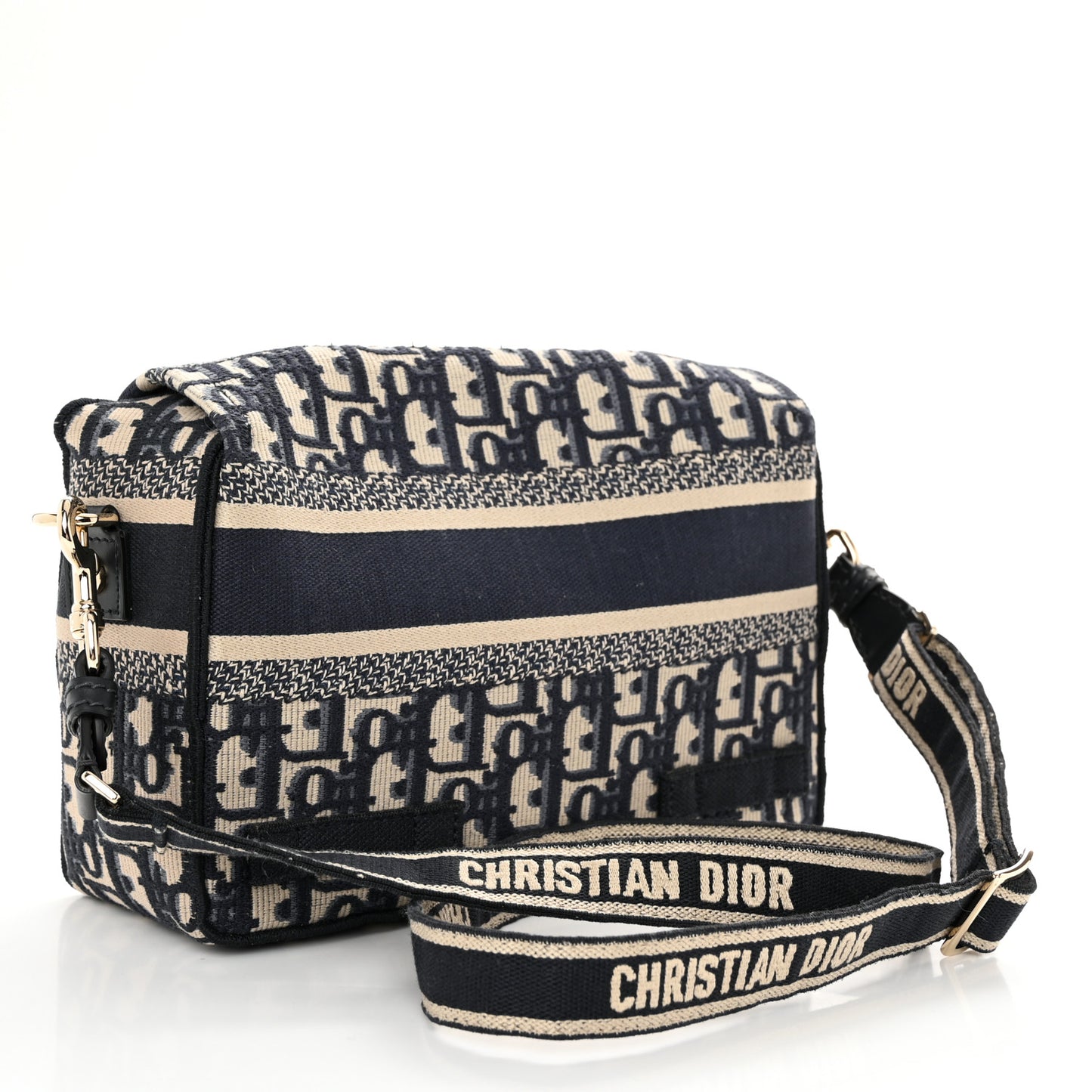Oblique Small Diorcamp Messenger Blue