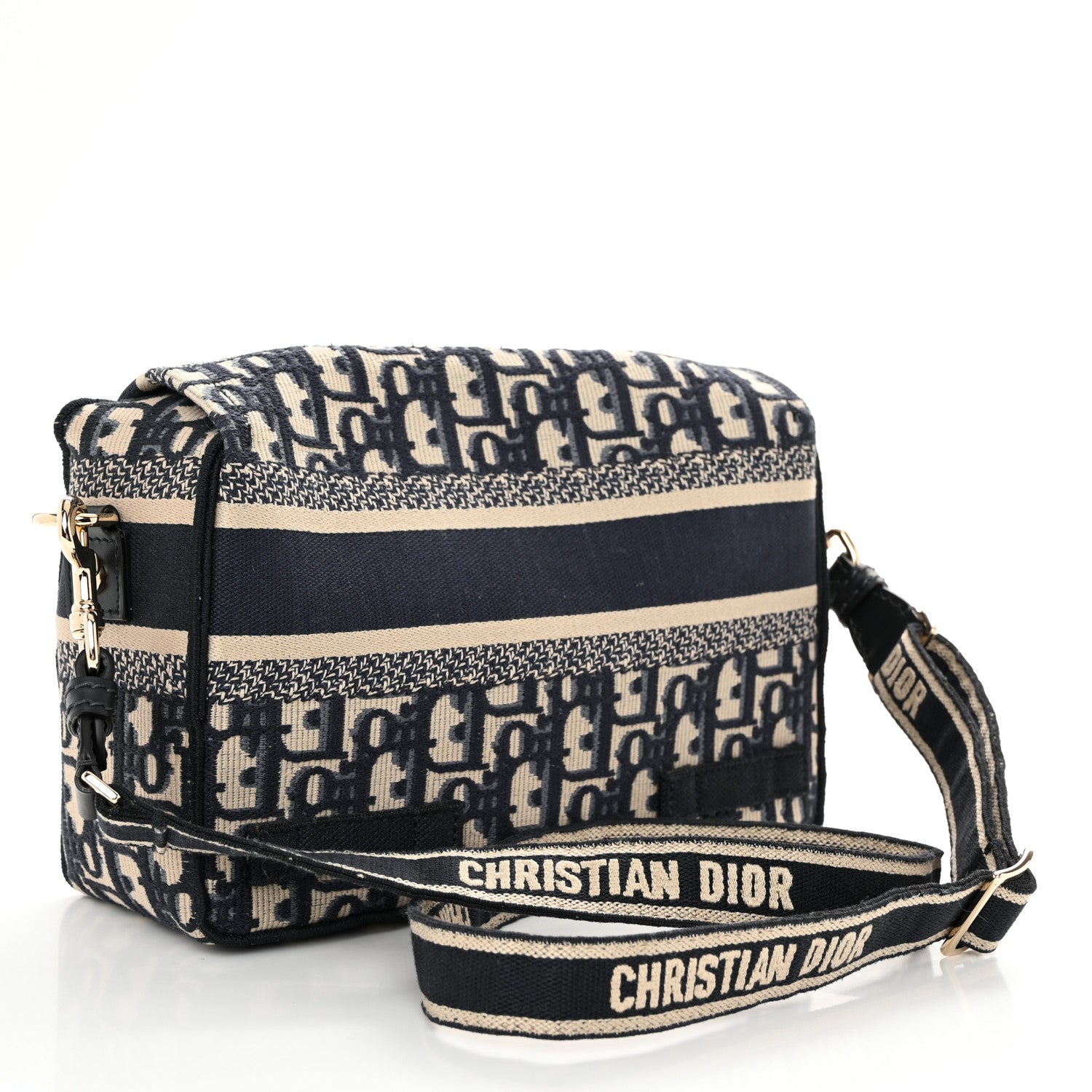 Christian Dior Oblique Small Diorcamp Messenger Blue 3 of 12