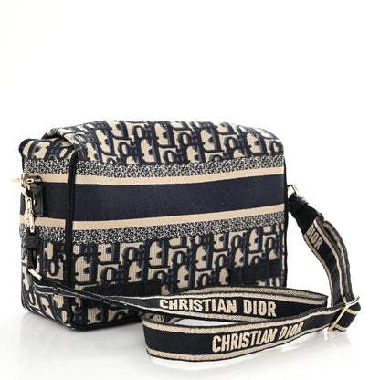 Christian Dior Oblique Small Diorcamp Messenger Blue 3 of 12