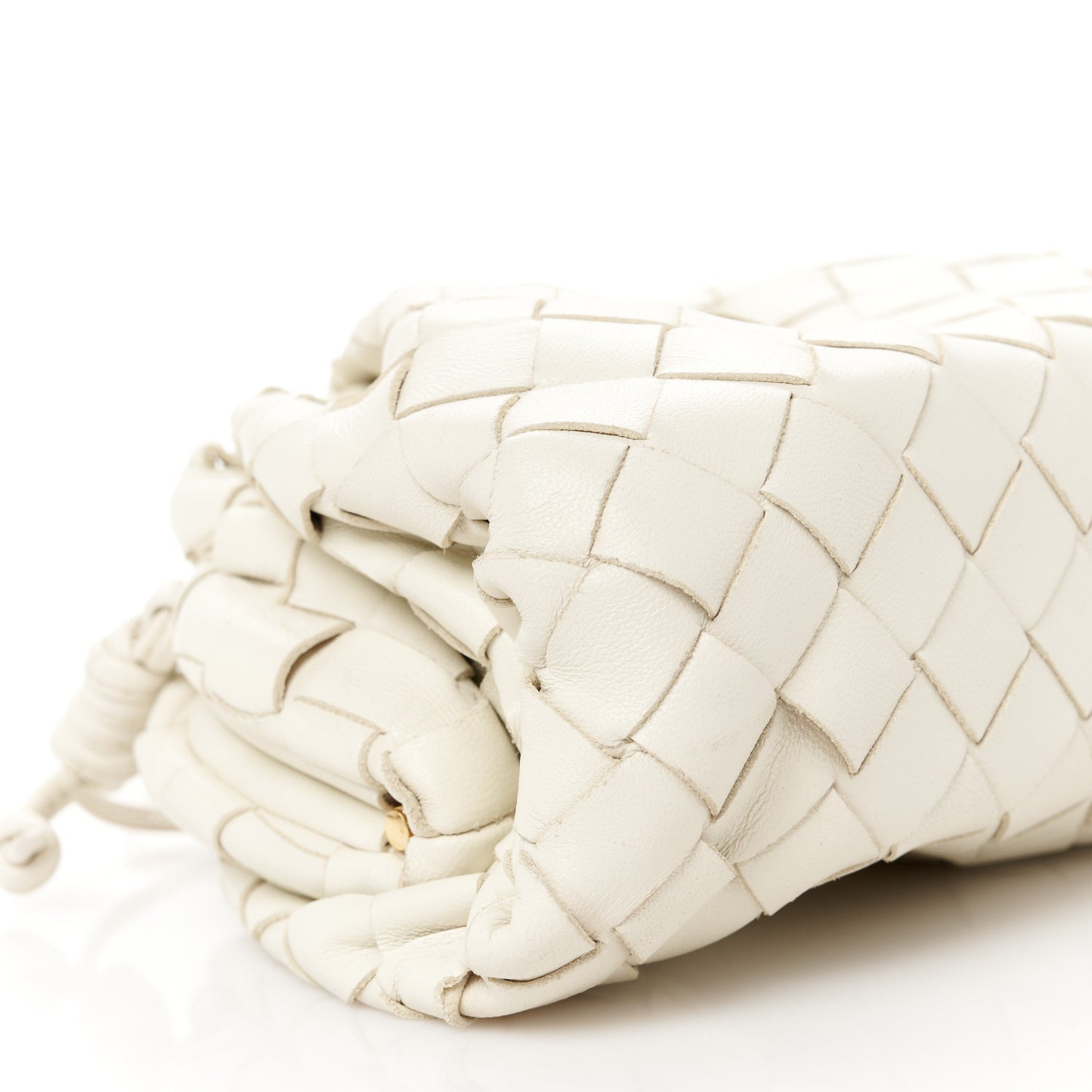 Nappa Intrecciato The Mini Pouch Chalk