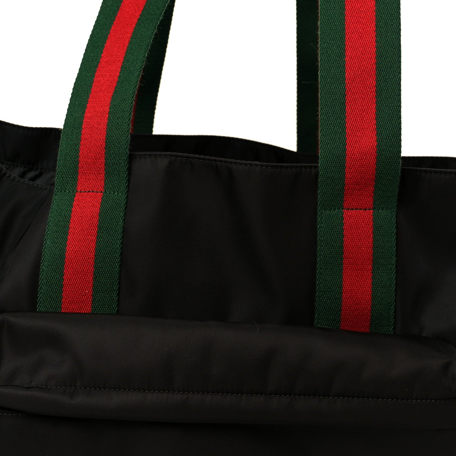 Gucci Nylon Logo Tote Black 9 of 12