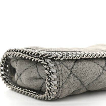 Stella McCartney Shaggy Deer Quilted Falabella Grey 9 of 11