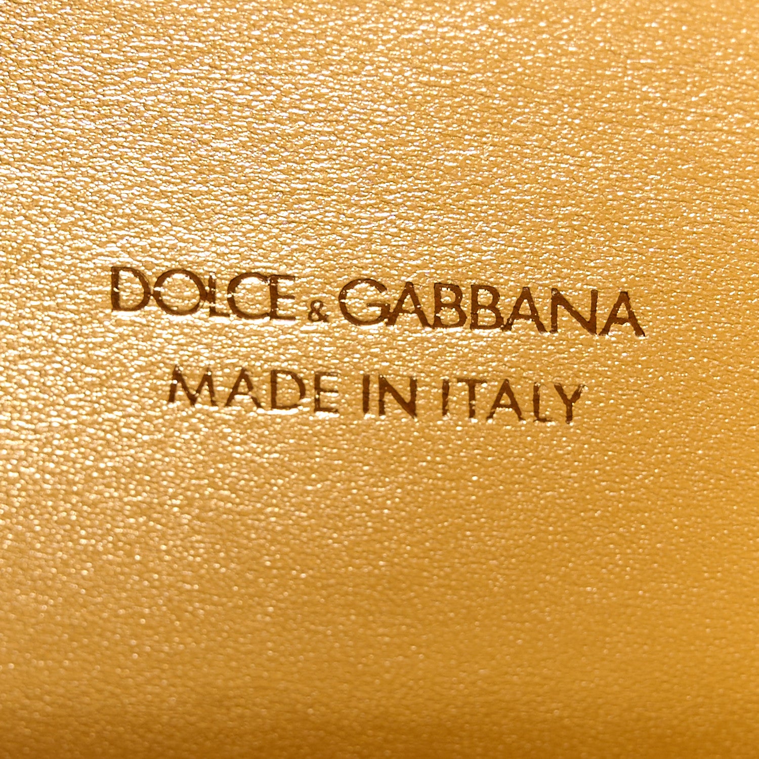 Dolce & Gabbana Sequin DG Shoulder Bag Oro 6 of 9