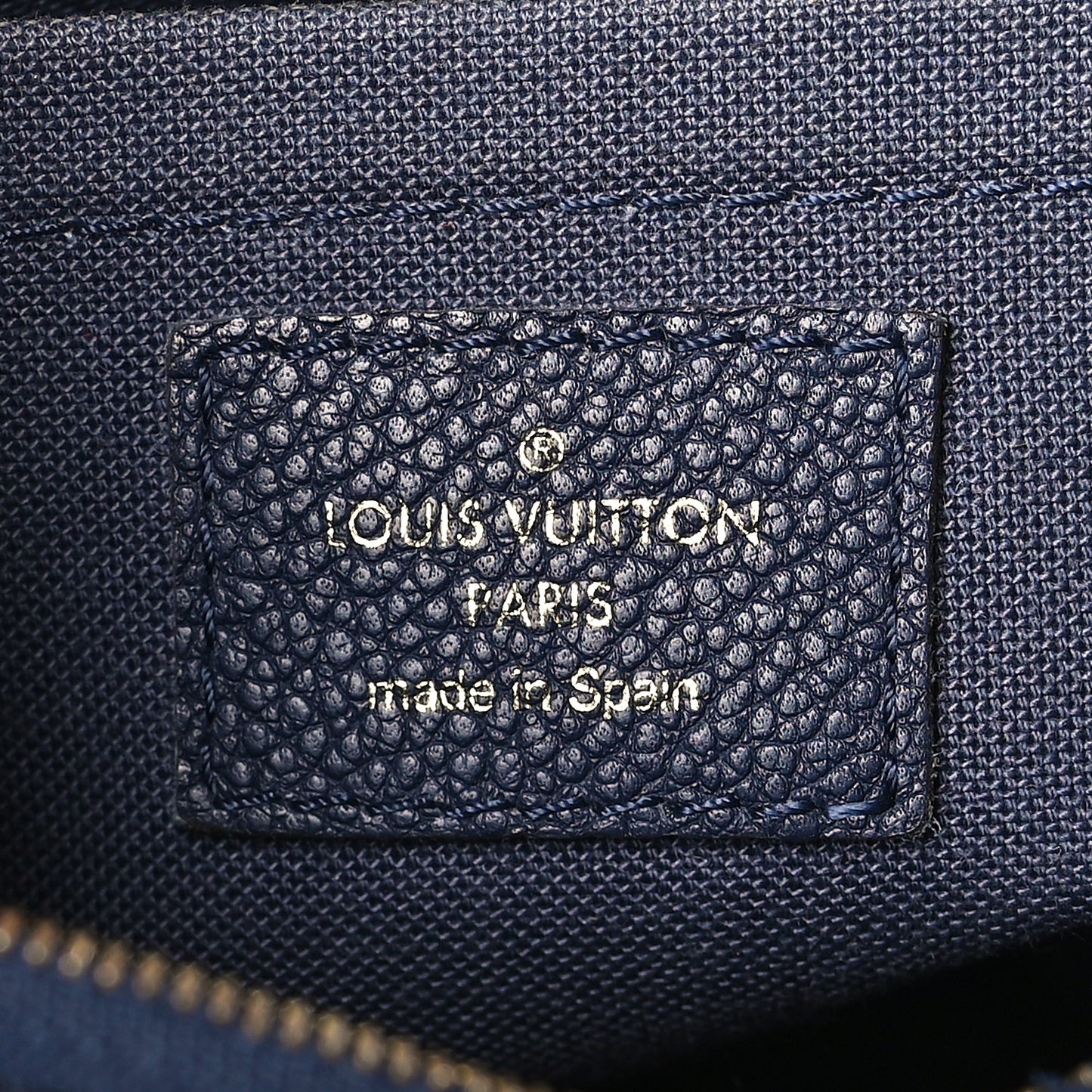 Monogram Pallas Clutch Blue Marine